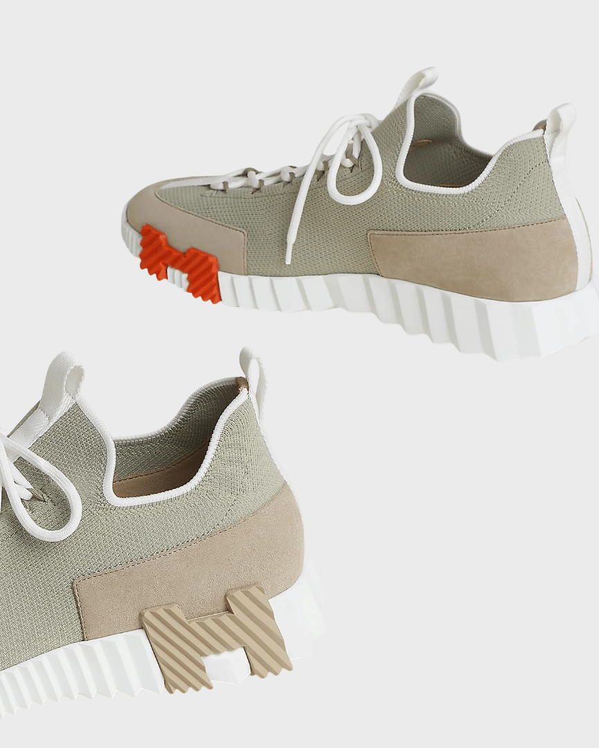 Hermes Lift slip-on sneaker Beige Esquisse