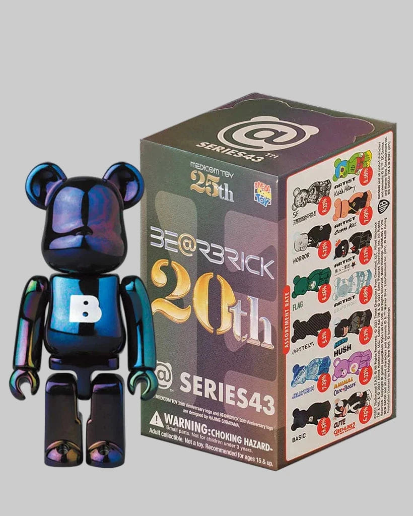 MEDICOM TOY Be@rbrick - Series 43 Figure Random Blind Box