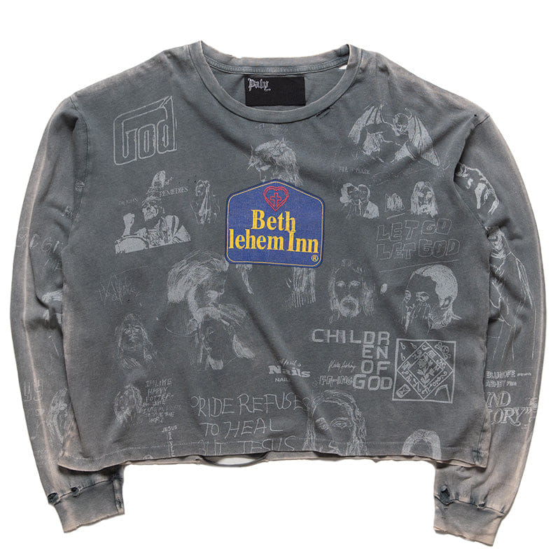Paly Hollywood Bethlehem L/S Tee - Vintage Black