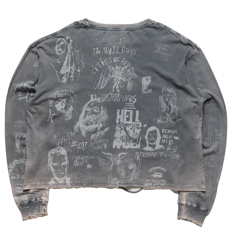 Paly Hollywood Bethlehem L/S Tee - Vintage Black