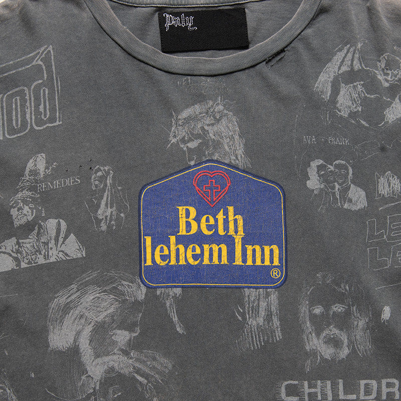 Paly Hollywood Bethlehem L/S Tee - Vintage Black