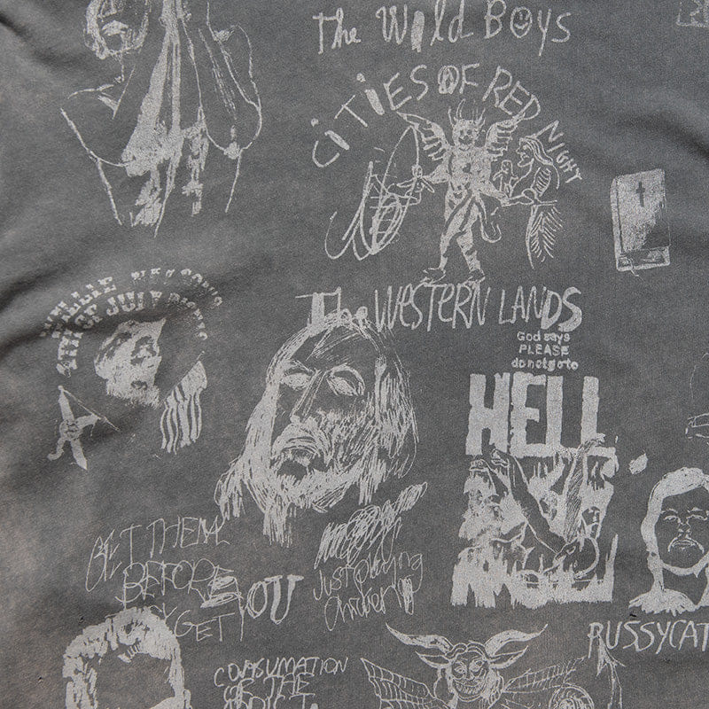 Paly Hollywood Bethlehem L/S Tee - Vintage Black