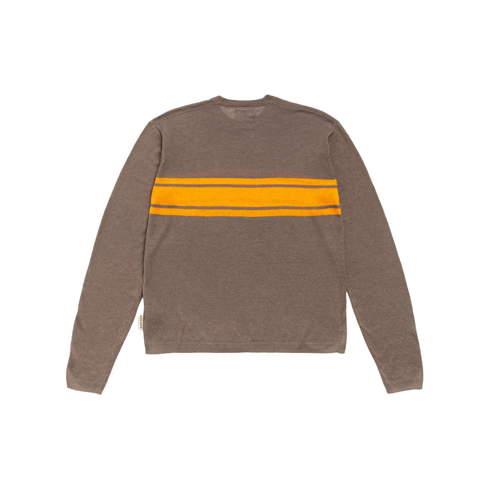 Stüssy Lightweight Striped Sweater - Brown