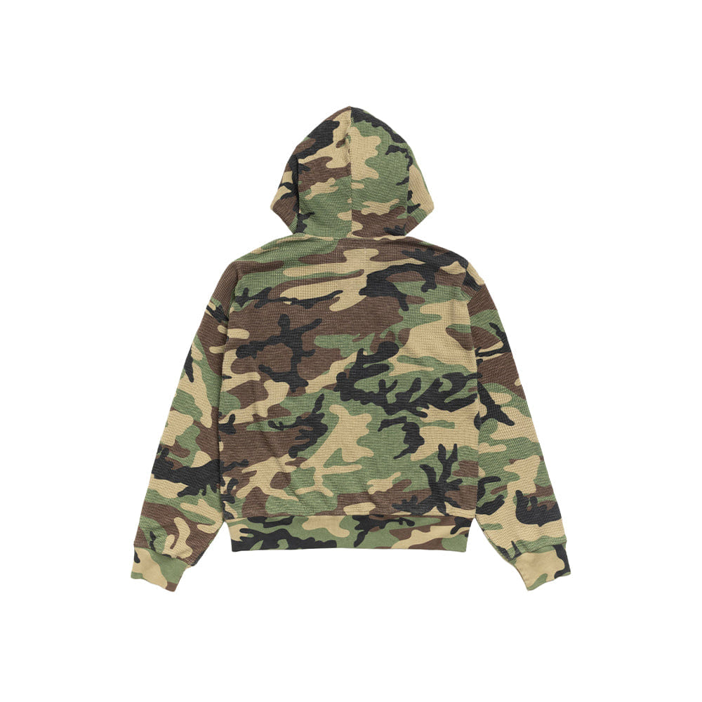 Stüssy Lightweight Thermal Hoodie - Camo