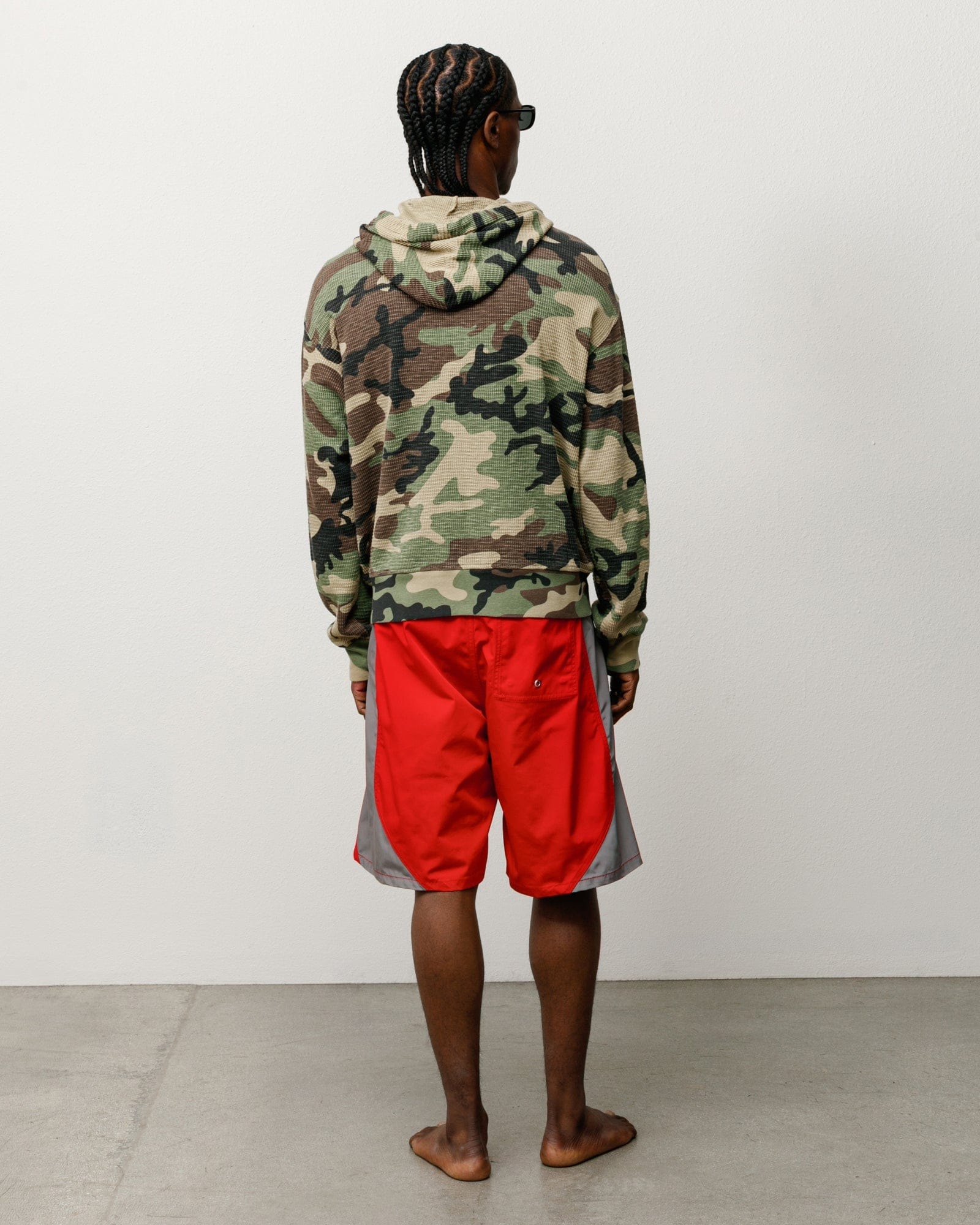 Stüssy Lightweight Thermal Hoodie - Camo
