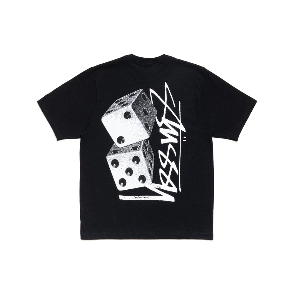 Stüssy Tall Dice Tee - Black