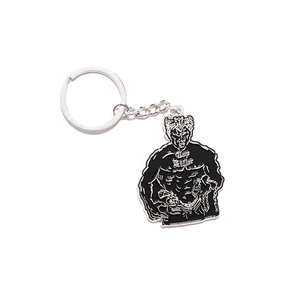 Carpet Company Body Count Enamel Keychain - Black