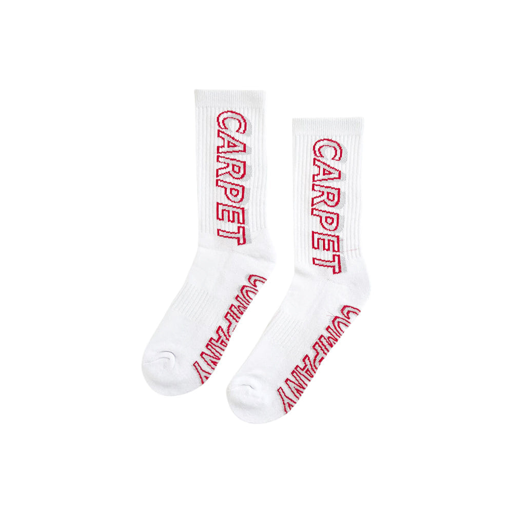 Carpet Company Misprint Sock - White