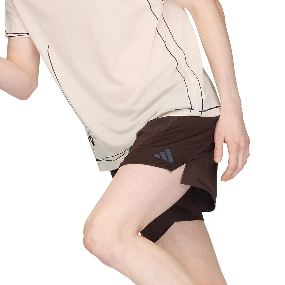 adidas ADI365 SFTM Running Shorts - Aurora Coffee
