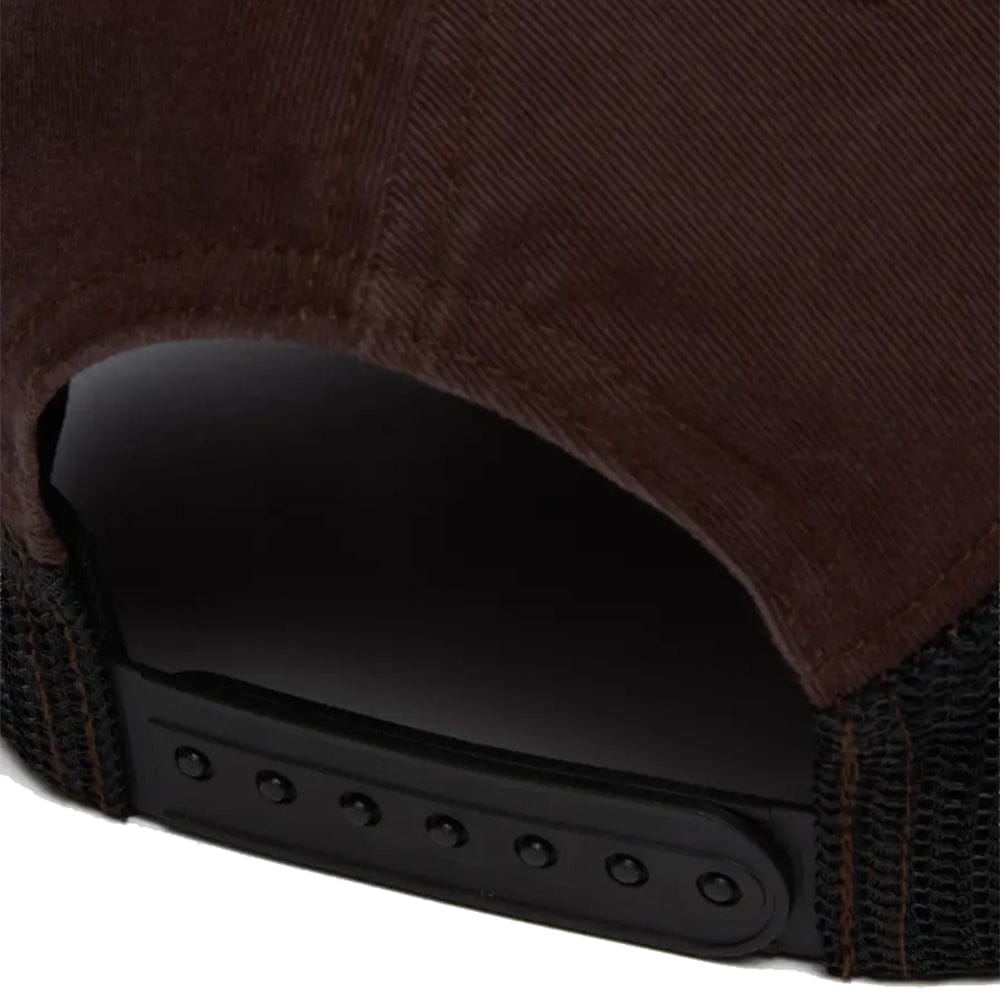 Stüssy Lp Service Mesh Strapback Cap - Brown