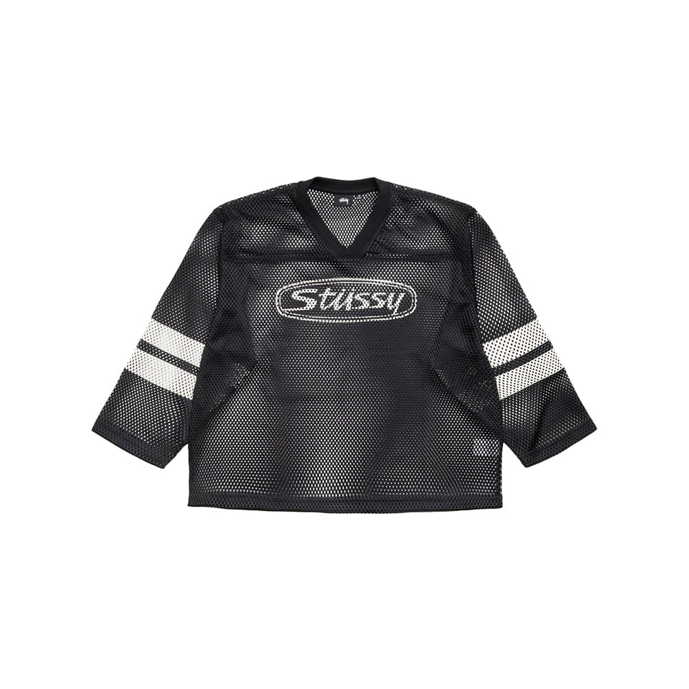 Stüssy Trucker Team Jersey - Black