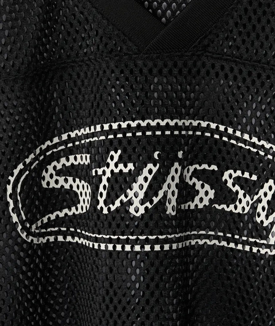 Stüssy Trucker Team Jersey - Black
