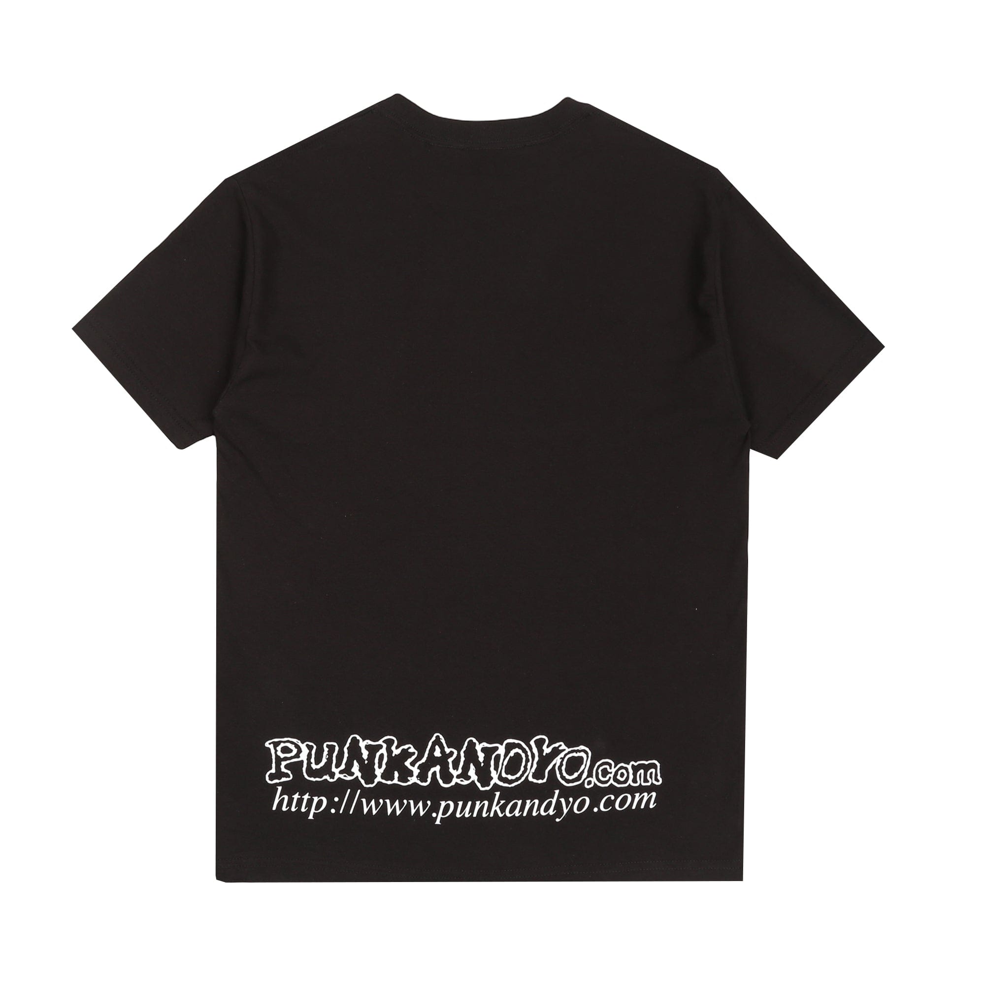 Punkandyo Skull Tyre T-Shirt - Black