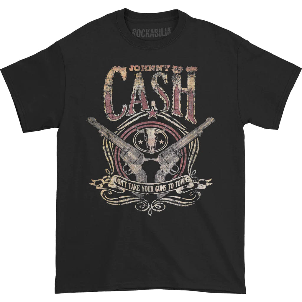 ROCKABILIA JOHNNY CASH Don't Take Your Guns To Town T-shirt