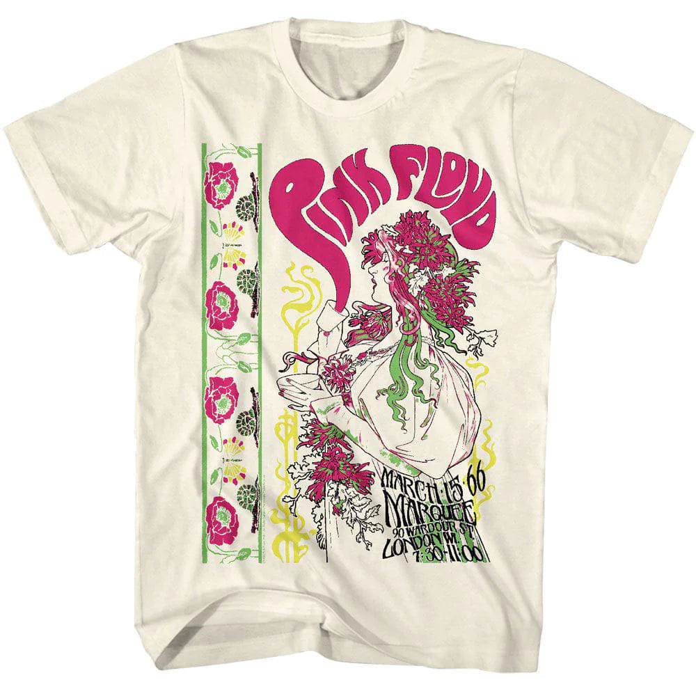 ROCKABILIA PINK FLOYD Psychadelic Tea T-shirt