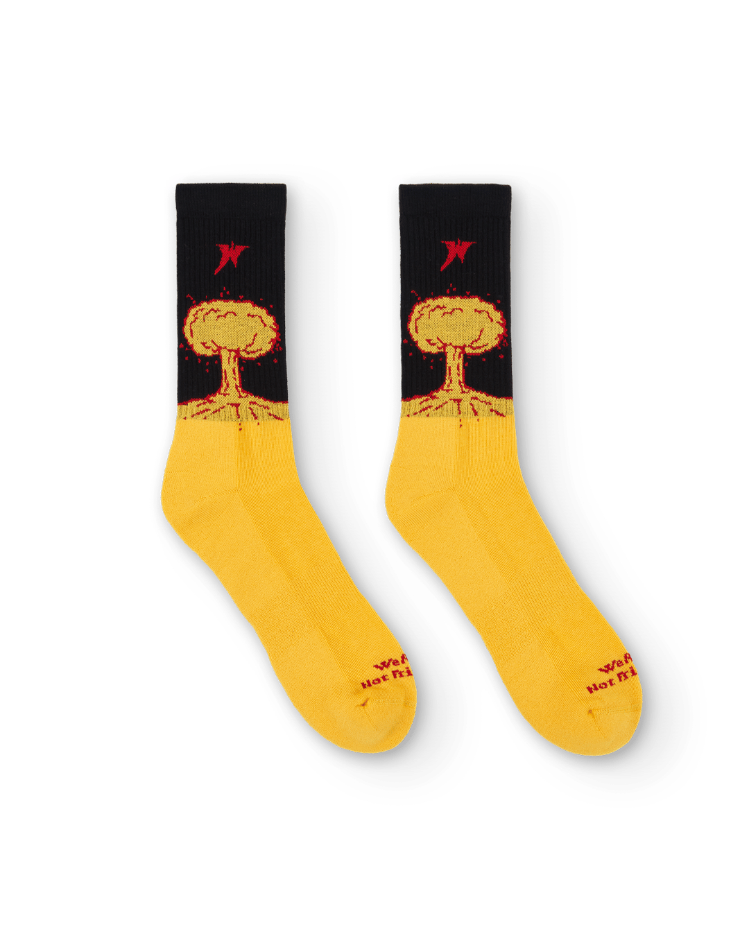 WE ARE NOT FRIENDS Duke Nukem Socks