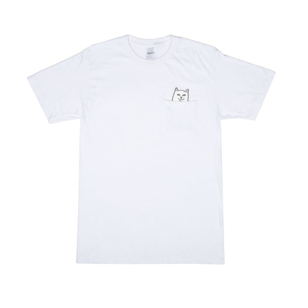 Ripndip Lord Nermal Pocket Tee, White