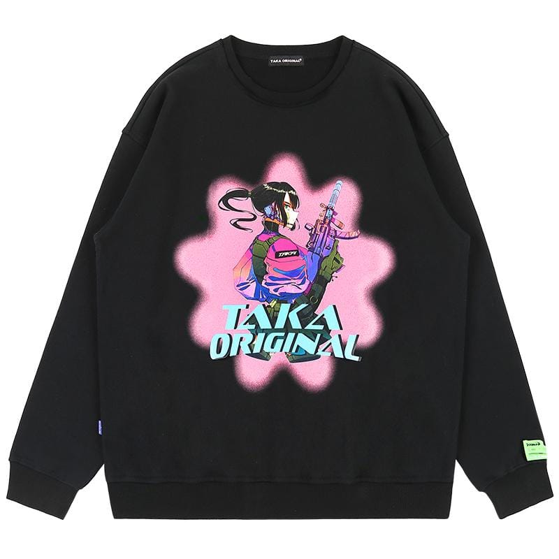 Taka Original Anime Crewneck Sweatshirt
