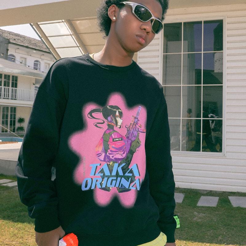 Taka Original Anime Crewneck Sweatshirt