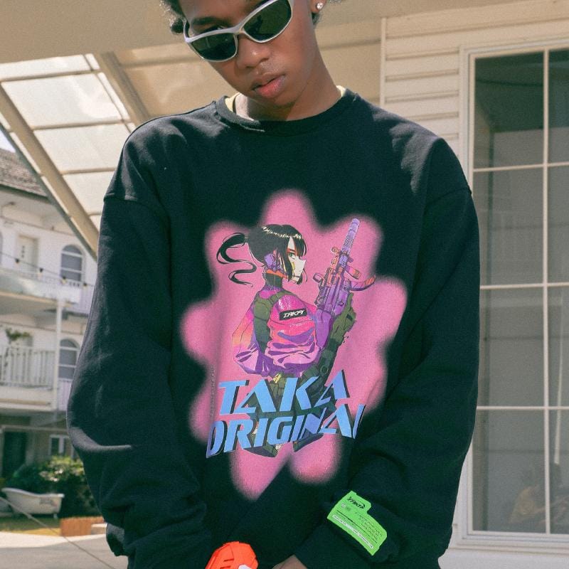 Taka Original Anime Crewneck Sweatshirt