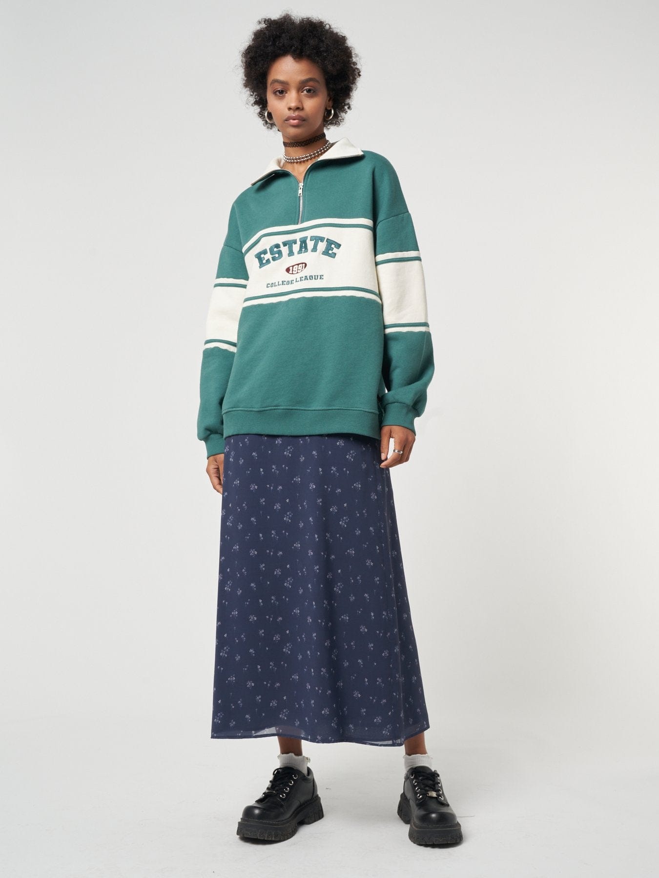 Minga London Estate Half-Zip Sweatshirt