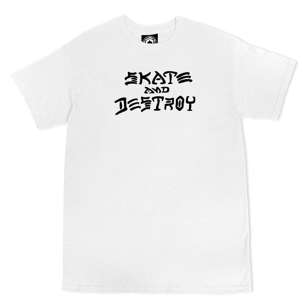 Thrasher Skate And Destroy T-Shirt, White