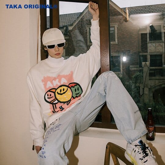 Taka Original Candy Lollipop Crewneck Sweatshirt