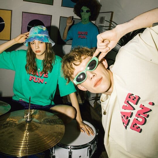 Taka Original Have Fun T-Shirt, Cream