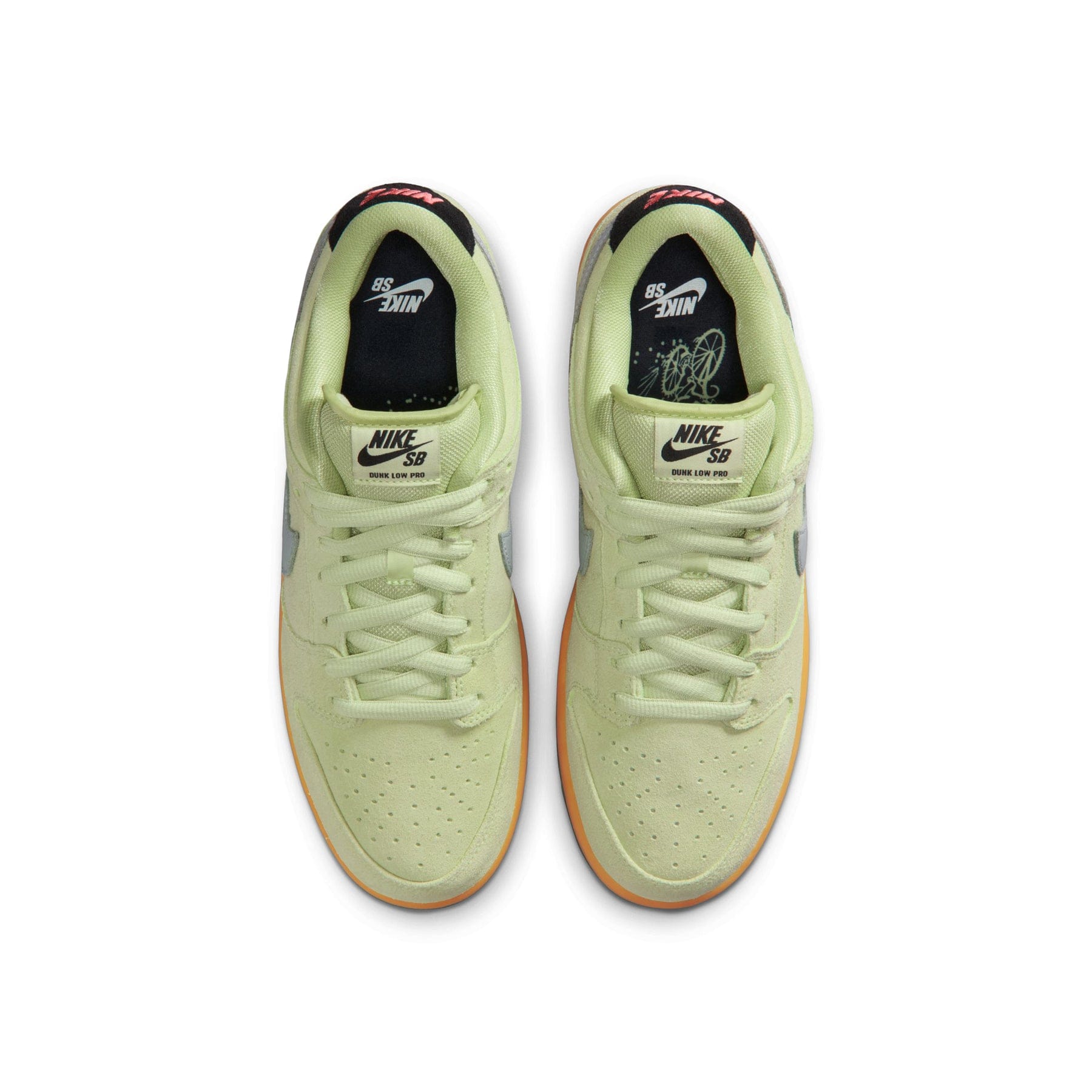 Nike SB Dunk Low Pro PRM (Lt Liquid Lime/Wolf Grey-Black)