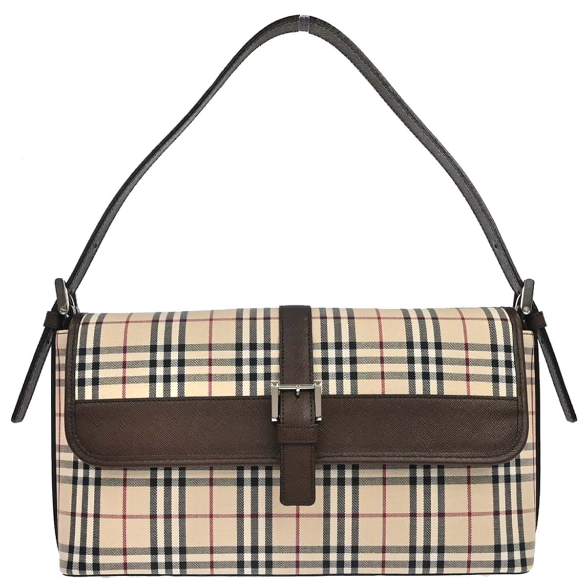 Burberry Beige Burberry Check Handbag