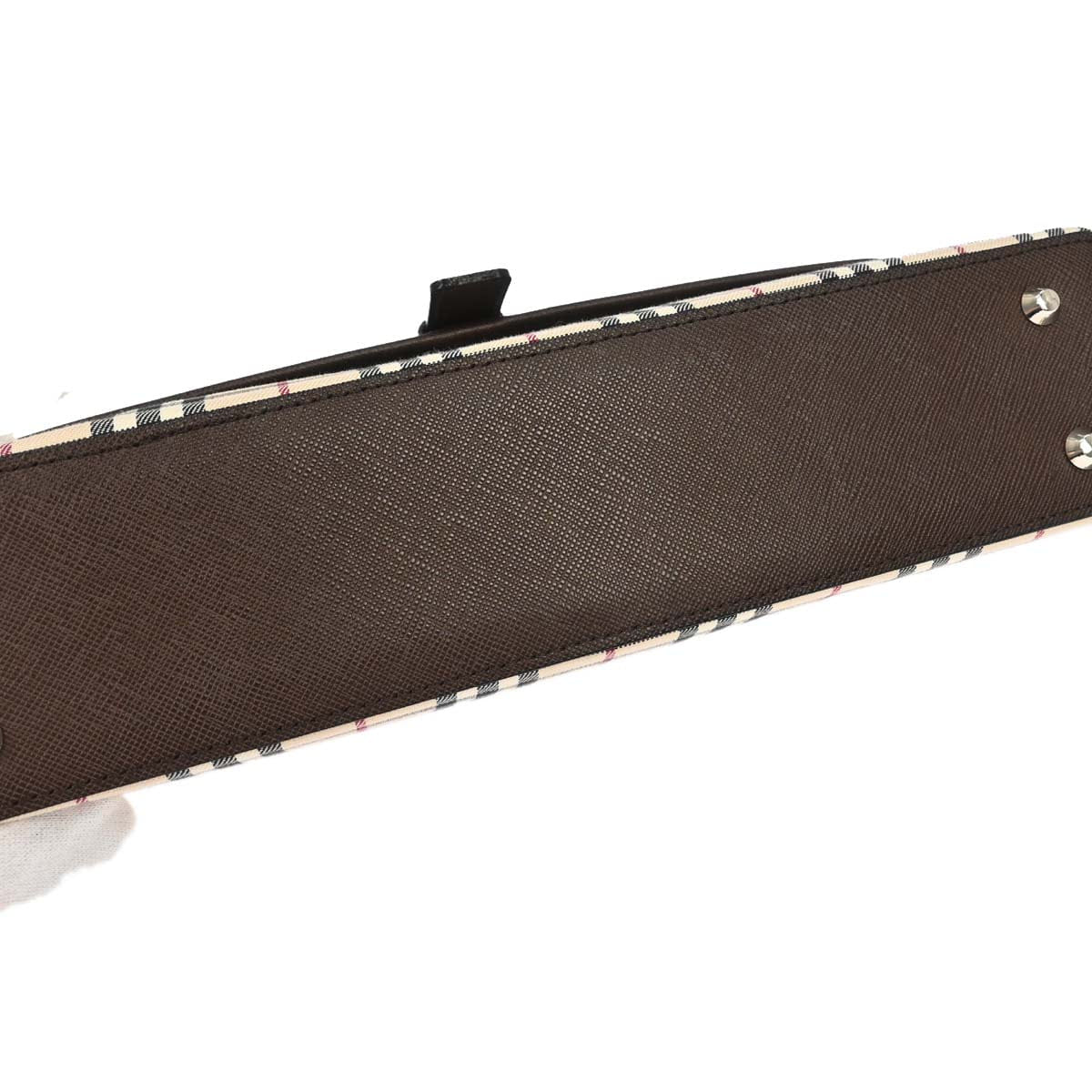 Burberry Beige Burberry Check Handbag