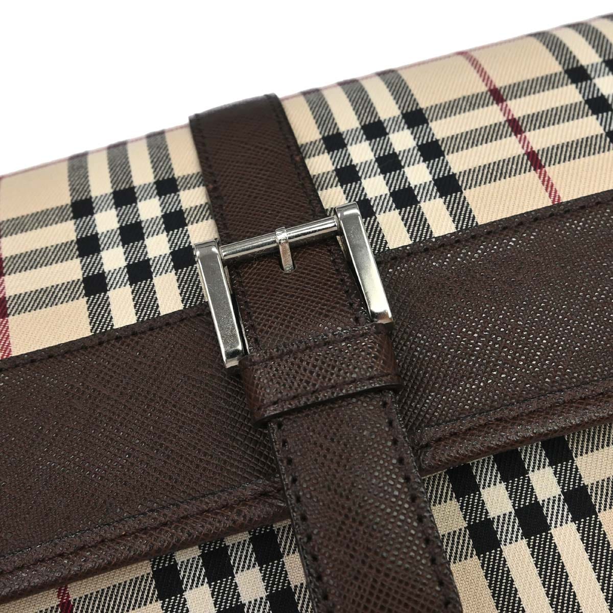 Burberry Beige Burberry Check Handbag