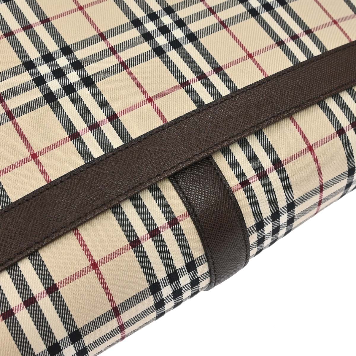 Burberry Beige Burberry Check Handbag