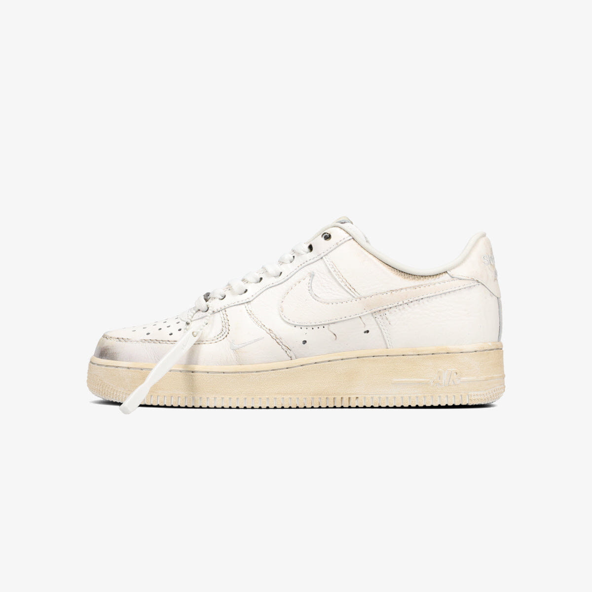 NIKE AIR FORCE 1 LOW ×.SWOOSH -DIRTY TRIPLE WHITE-