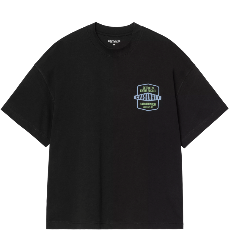 CARHARTT WIP S/S NETWORKS BLACK TEE