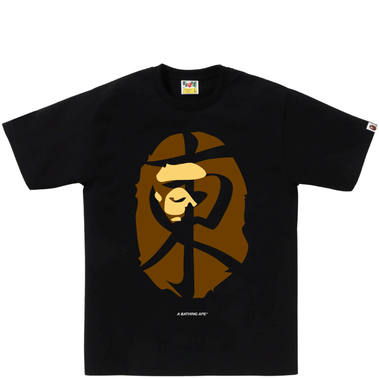 BAPE TOKYO APE HEAD BLACK TEE