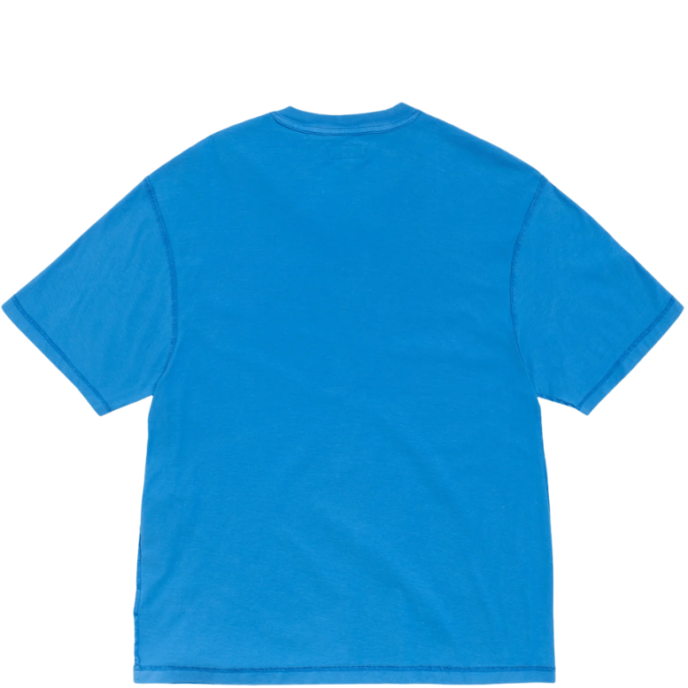 STUSSY LAZY SPORT BLUE TEE