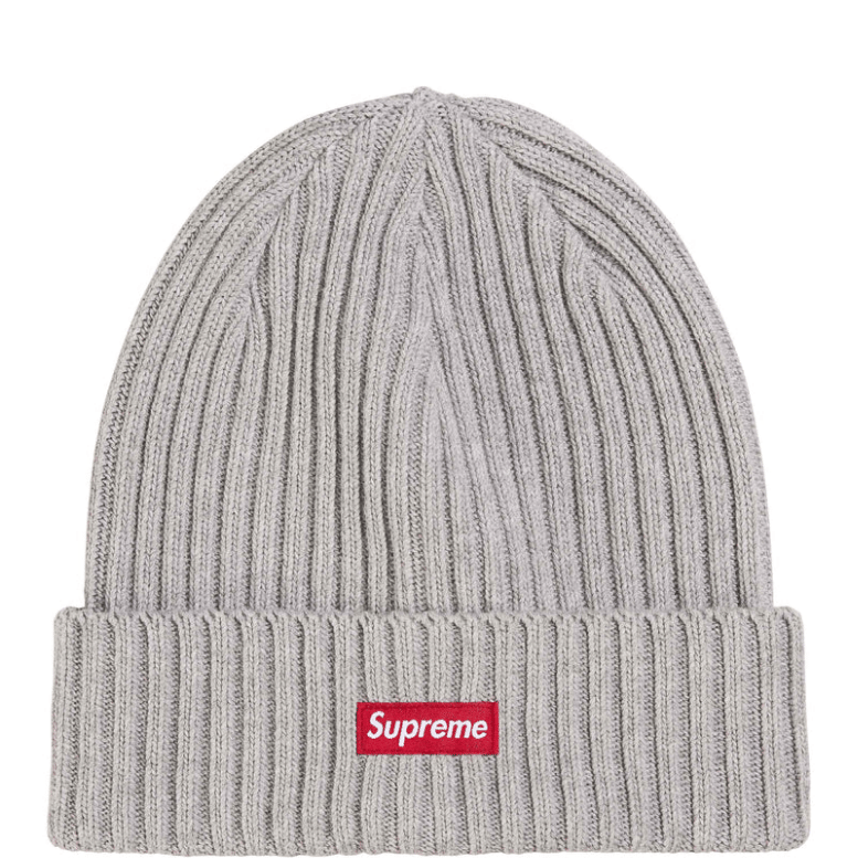 SUPREME OVERDYED HEATHER GREY BEANIE