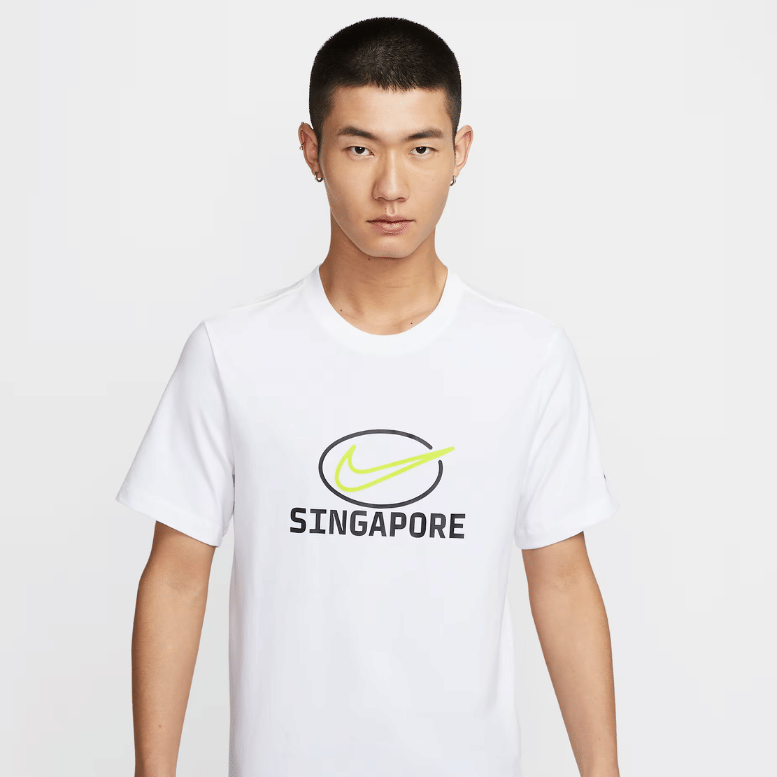 NIKE CITY SINGAPORE WHITE TEE