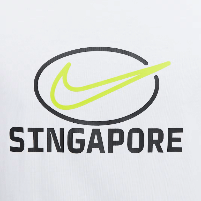 NIKE CITY SINGAPORE WHITE TEE