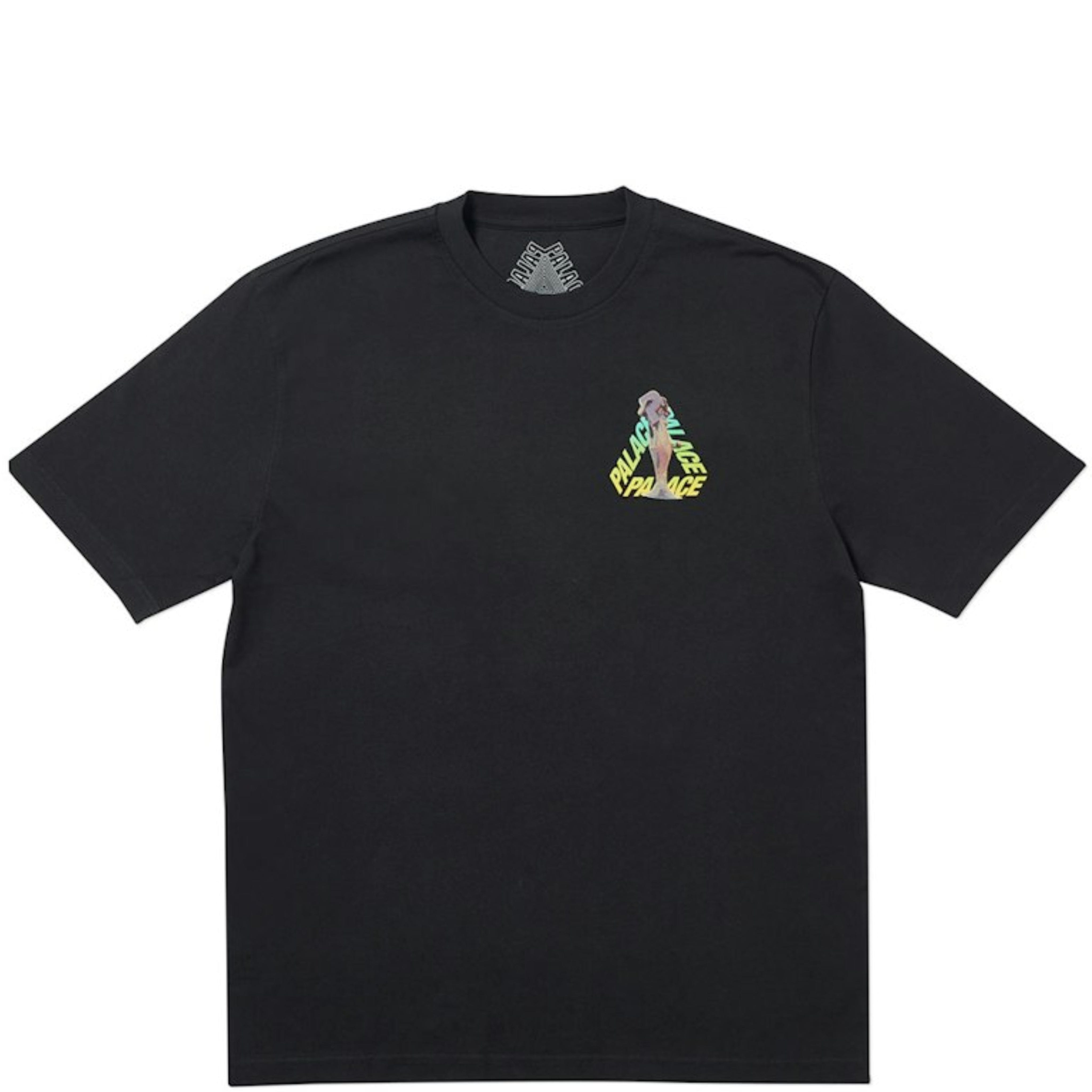 PALACE ROLL P3 BLACK TEE