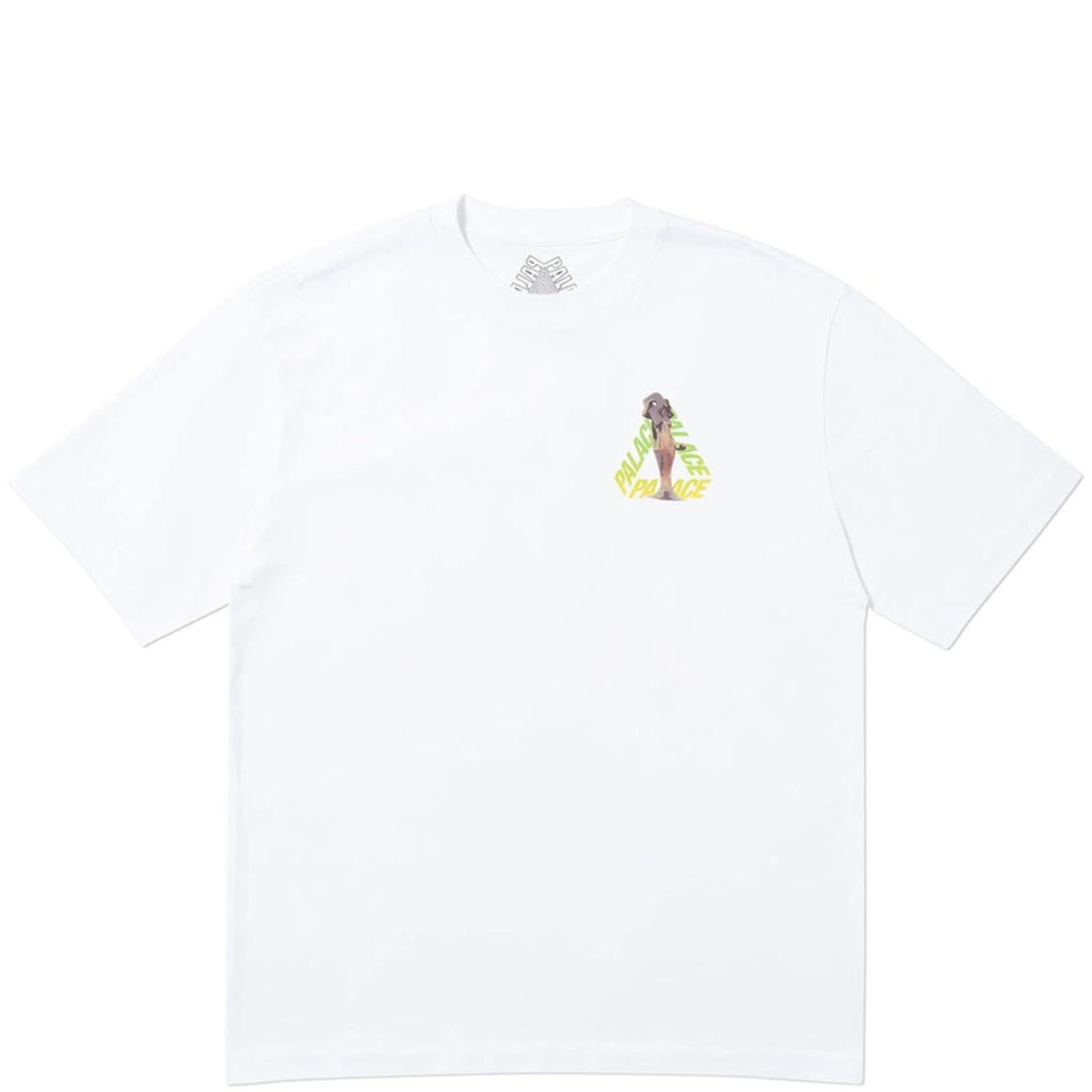 PALACE ROLL P3 WHITE TEE