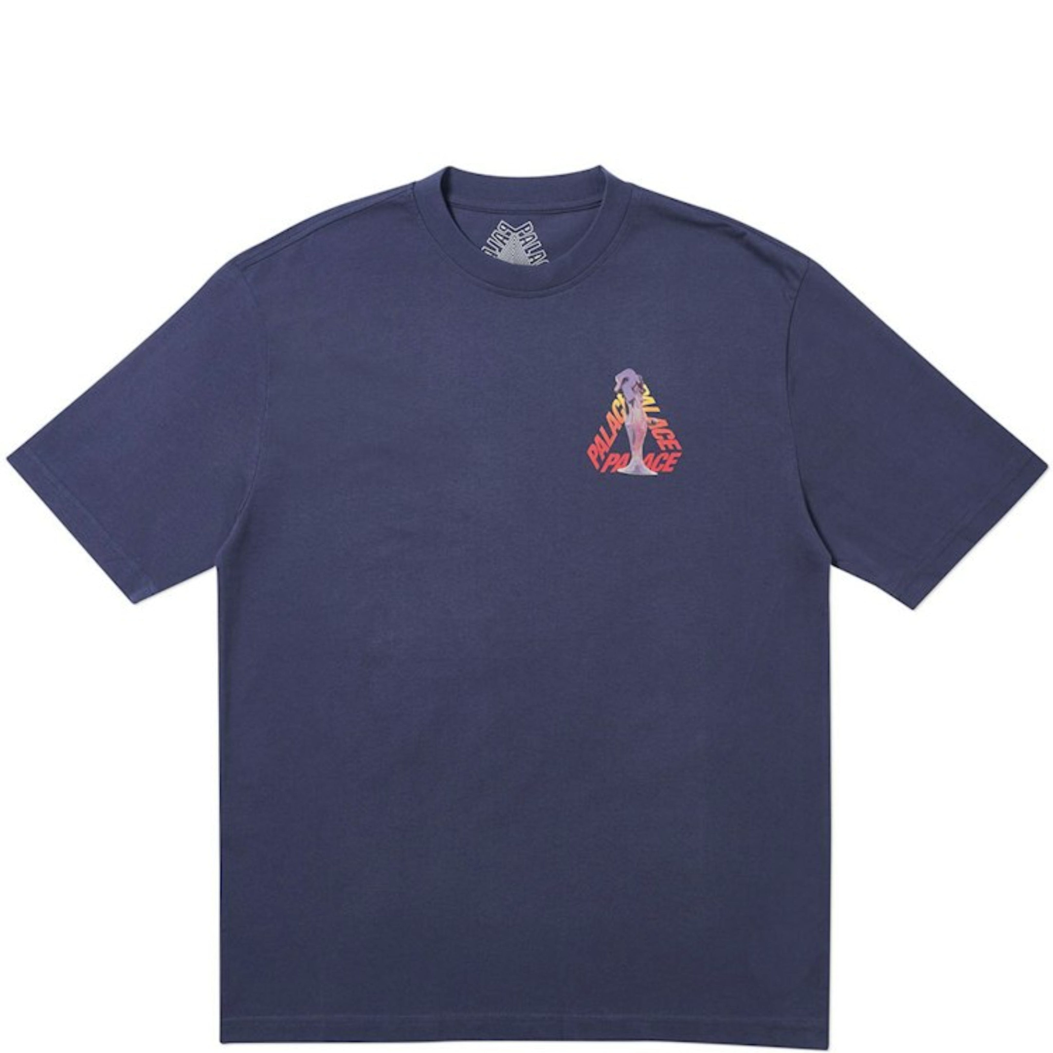 PALACE ROLL P3 NAVY TEE
