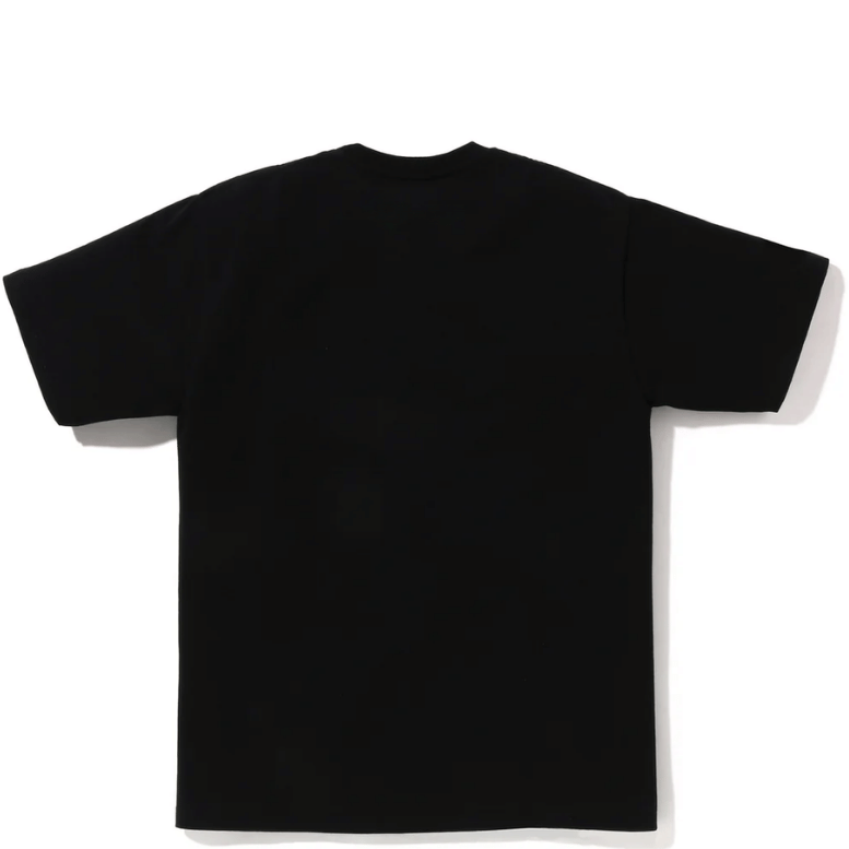 BAPE COLLEGE BLACK TEE