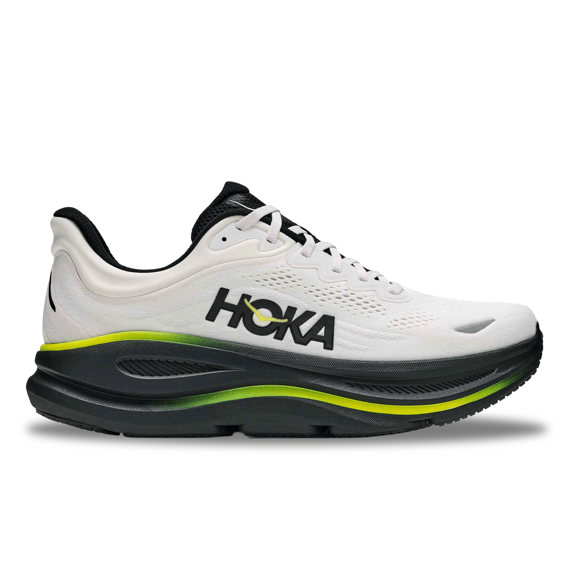 Hoka M Bondi 9 Color: White/Citrus Style: 1162011-WTCT
