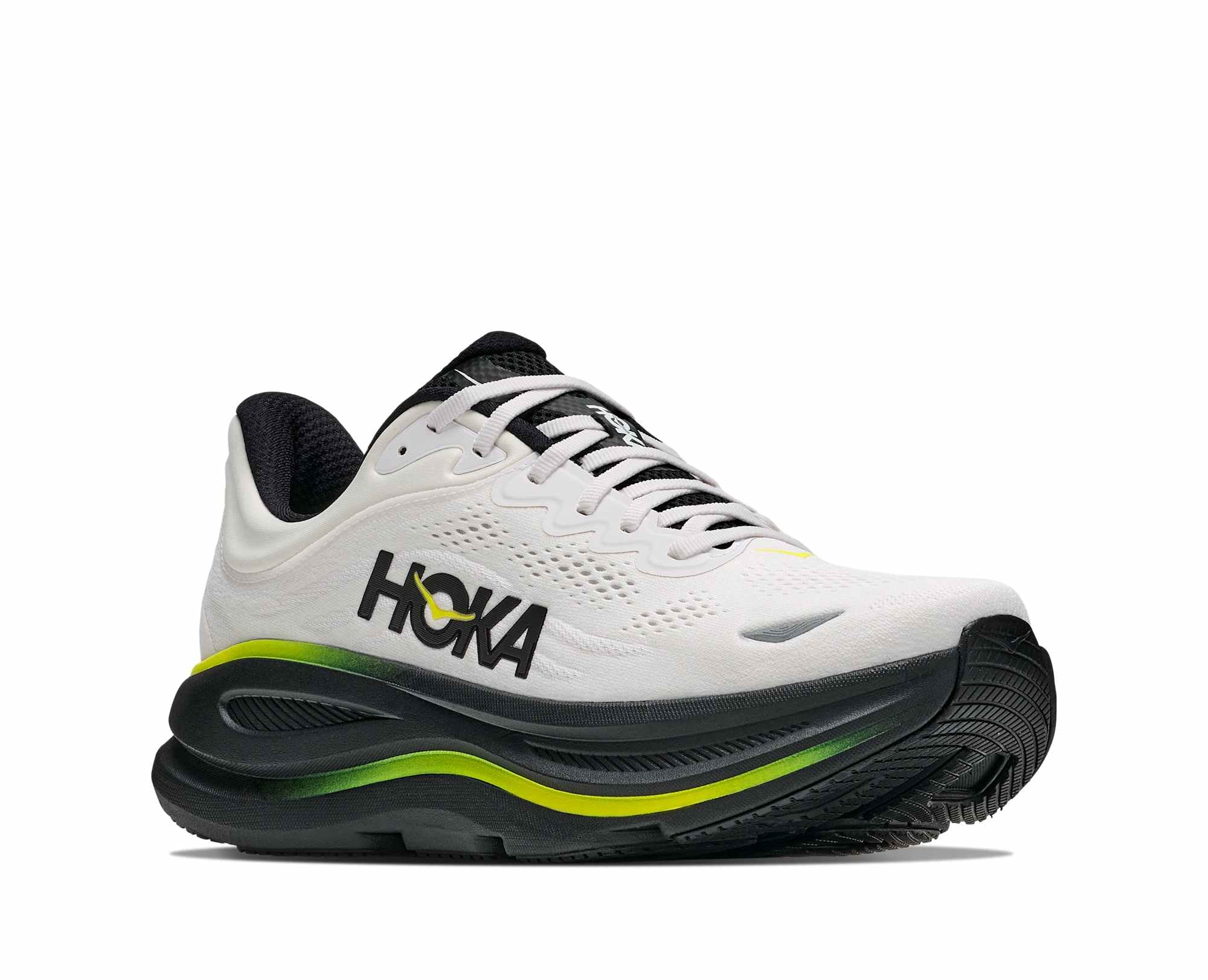 Hoka M Bondi 9 Color: White/Citrus Style: 1162011-WTCT