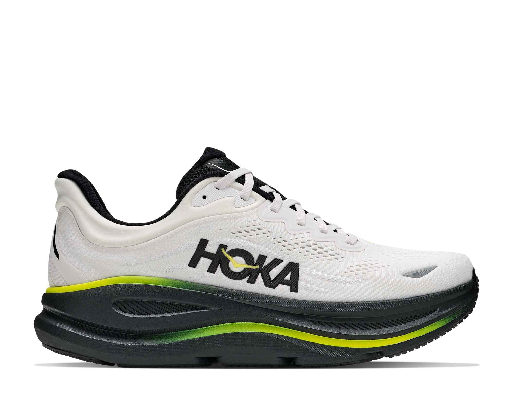 Hoka M Bondi 9 Color: White/Citrus Style: 1162011-WTCT
