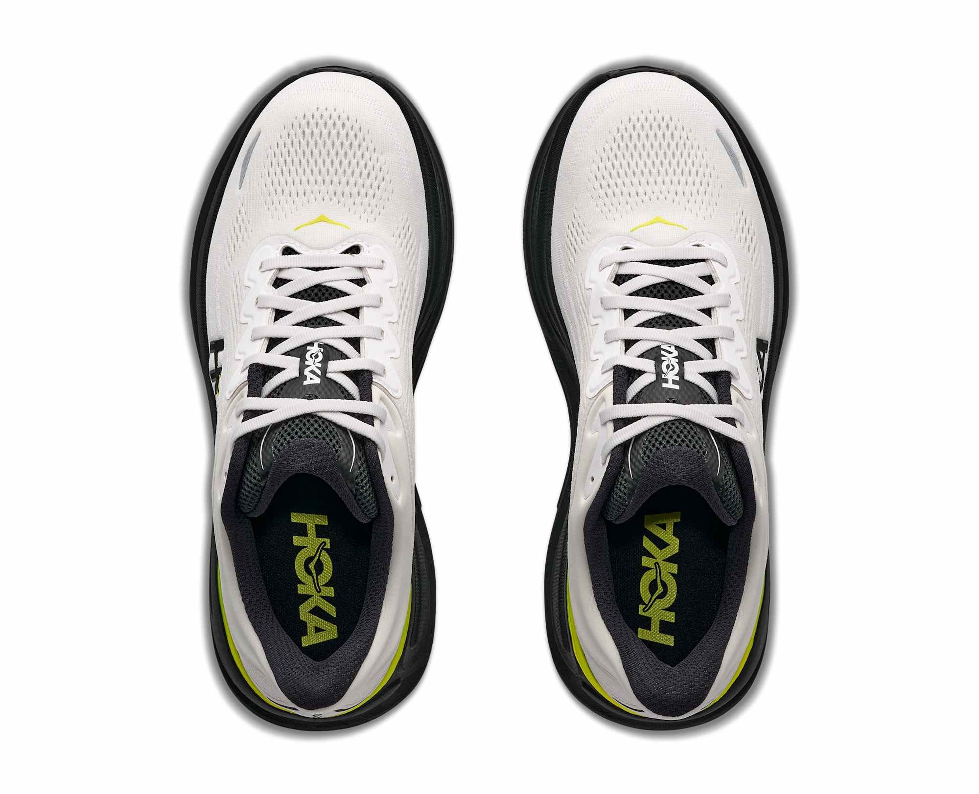 Hoka M Bondi 9 Color: White/Citrus Style: 1162011-WTCT
