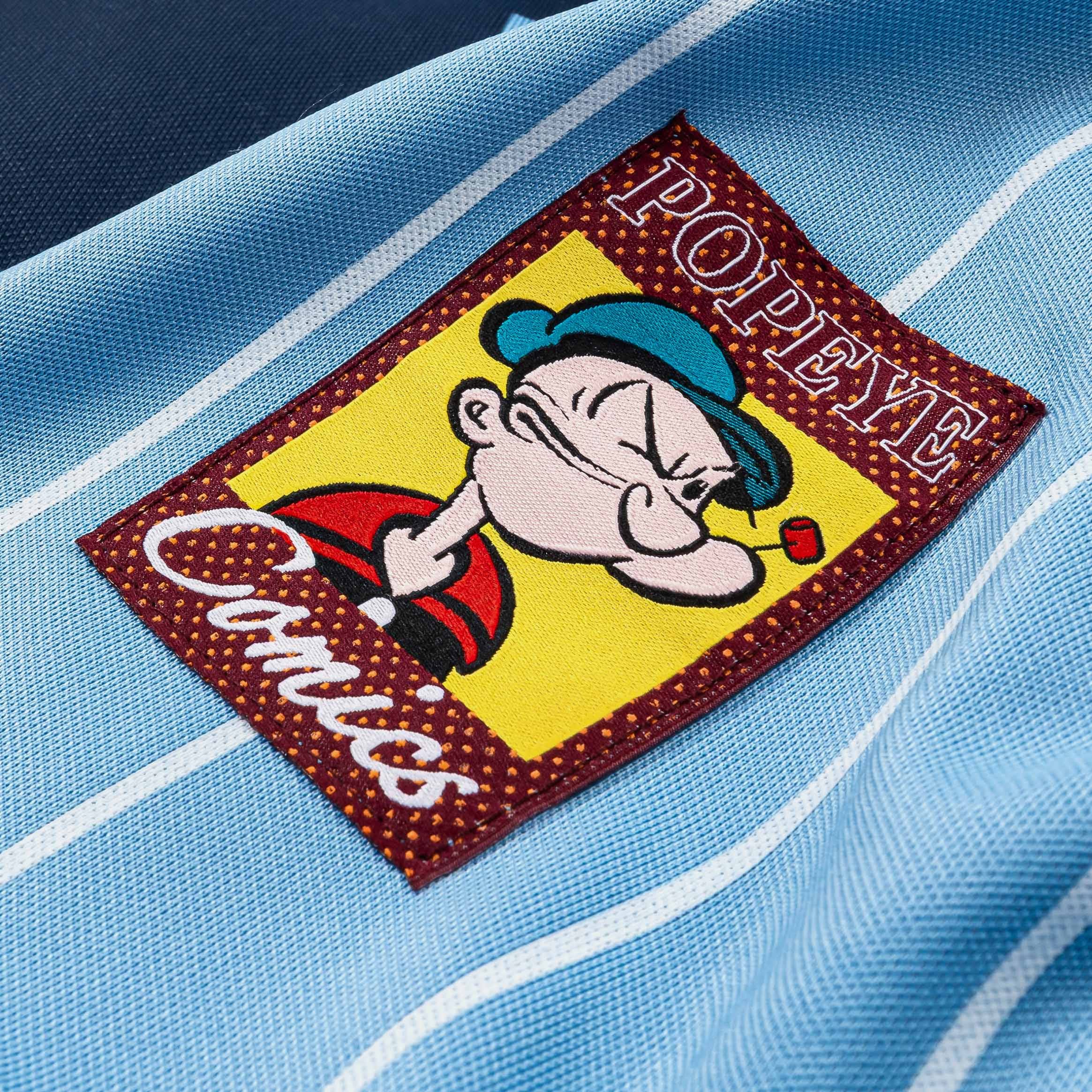 POPEYE X SP SP x Popeye Baseball Mens Jersey (Blue/White)