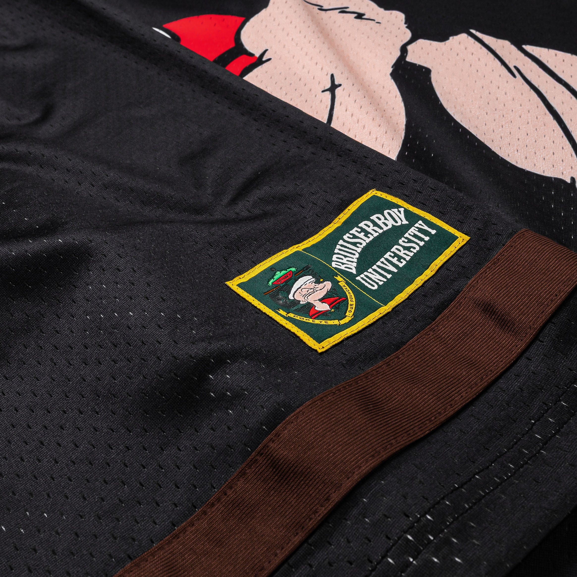 POPEYE X SP SP x Popeye Mesh Mens Jersey (Black/Bown)